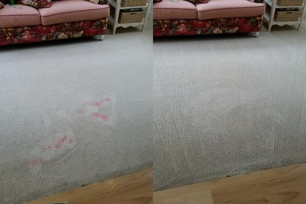 Permanent Stain Removal Process